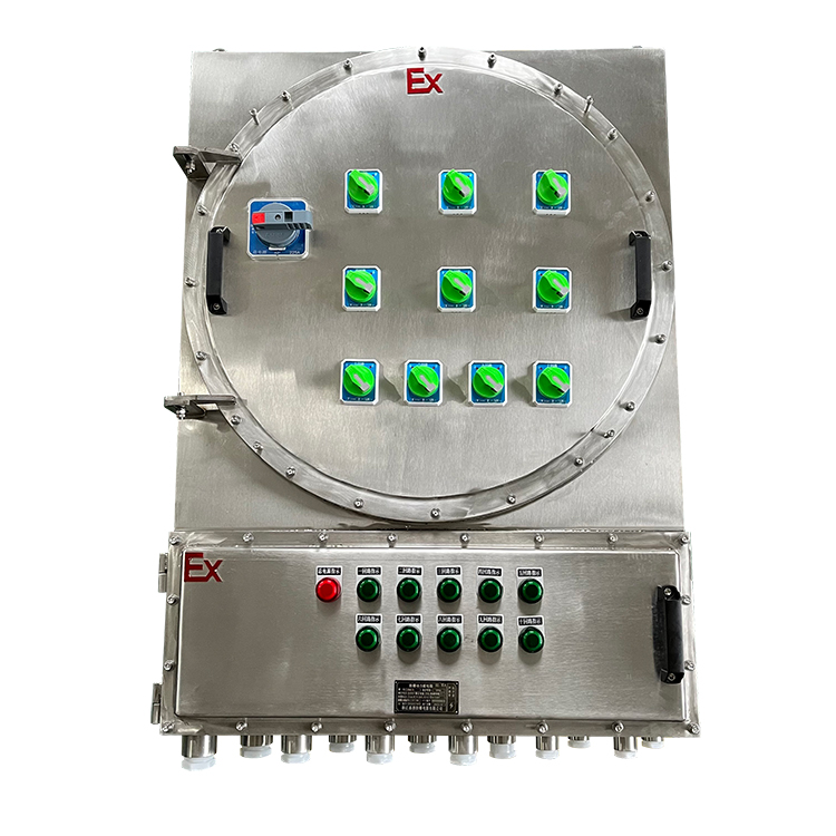 304不銹鋼非標(biāo)定潛污泵防爆控制箱 304不銹鋼非標(biāo)定潛污泵防爆控制箱